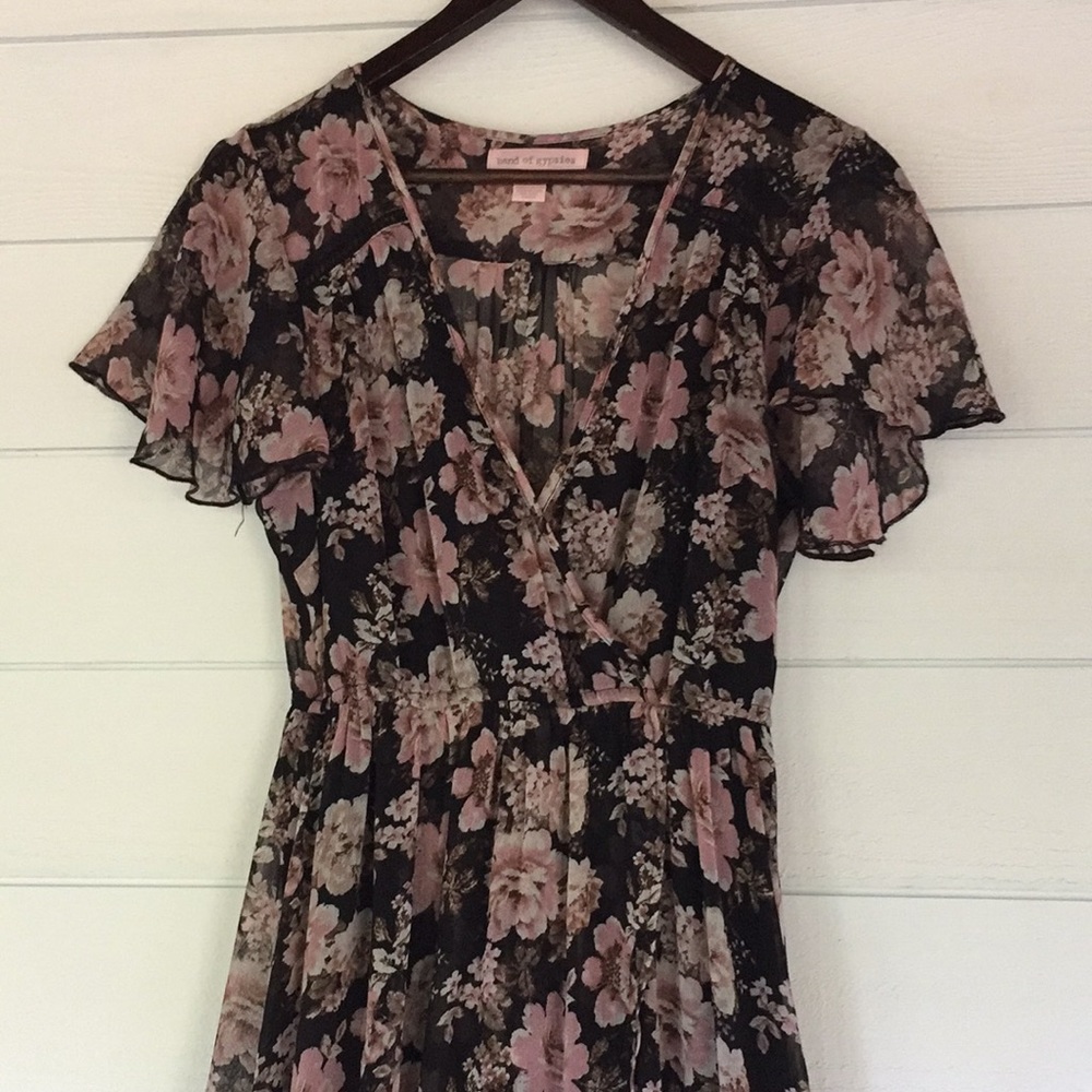 Floral maxi dress